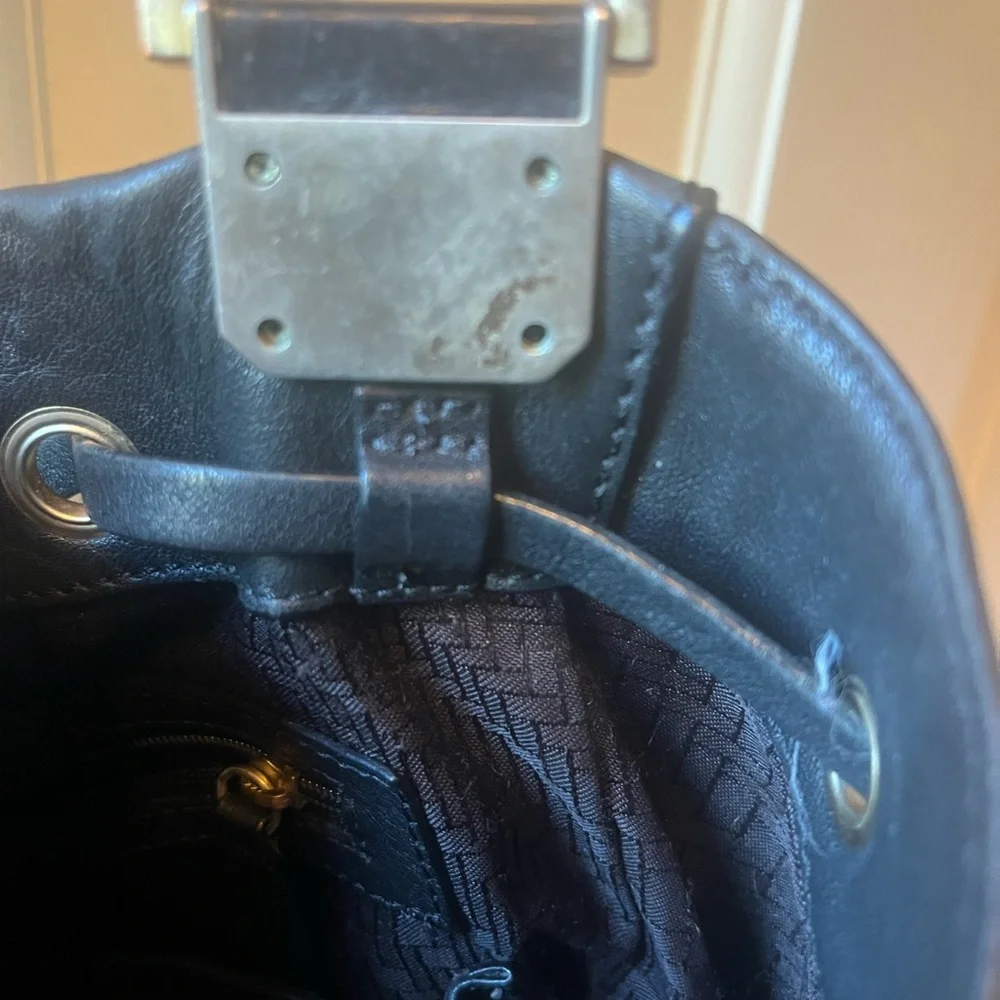 Cole Haan Black leather shoulder bag - Picture 5 of 7